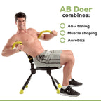 Ab Doer 360 Pro Kit Home Gym - Abs, Muscle And Aerobic Workout To Burn Calories And Work Muscles Simultaneously, Compact Foldabl