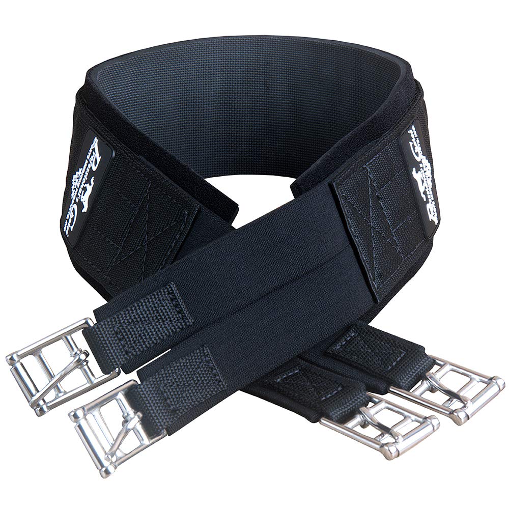 Professionals Choice Equine Smx English Girth (Size 48-Inch, Black)