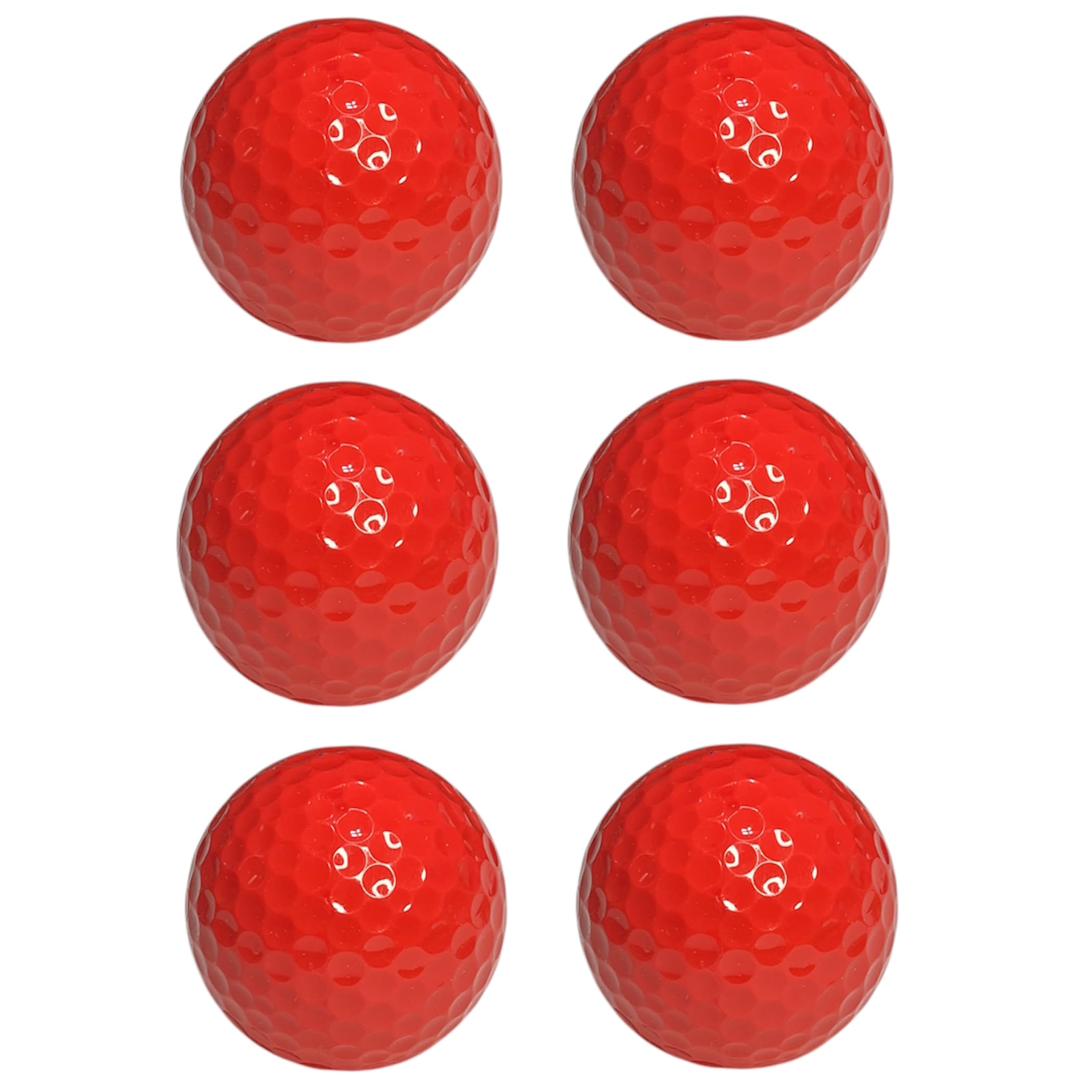 Infusion Miniature Golf Balls, Red Mini Golf Balls