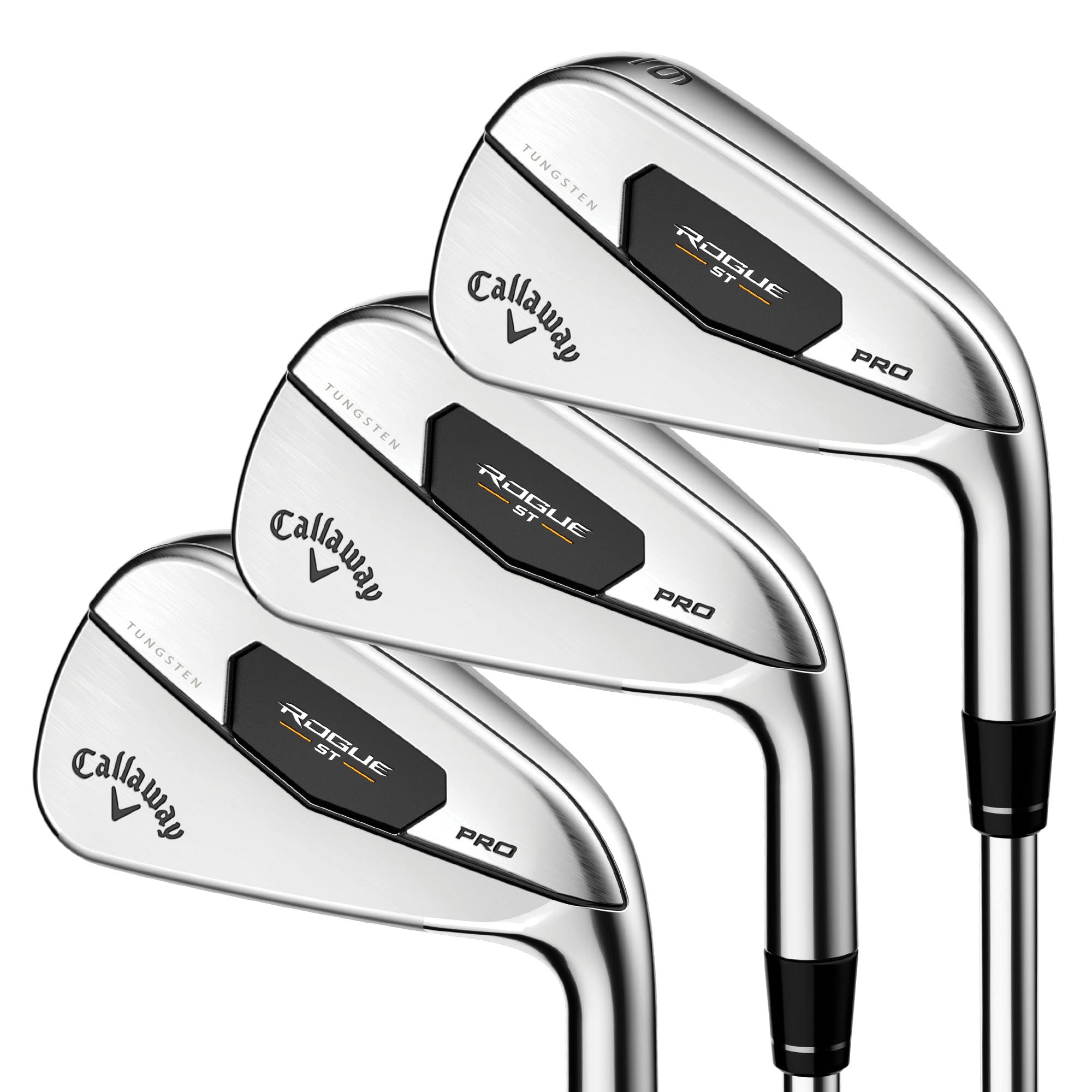 Callaway Rogue ST Pro Iron Sets, 5-PW, Steel, 5.5