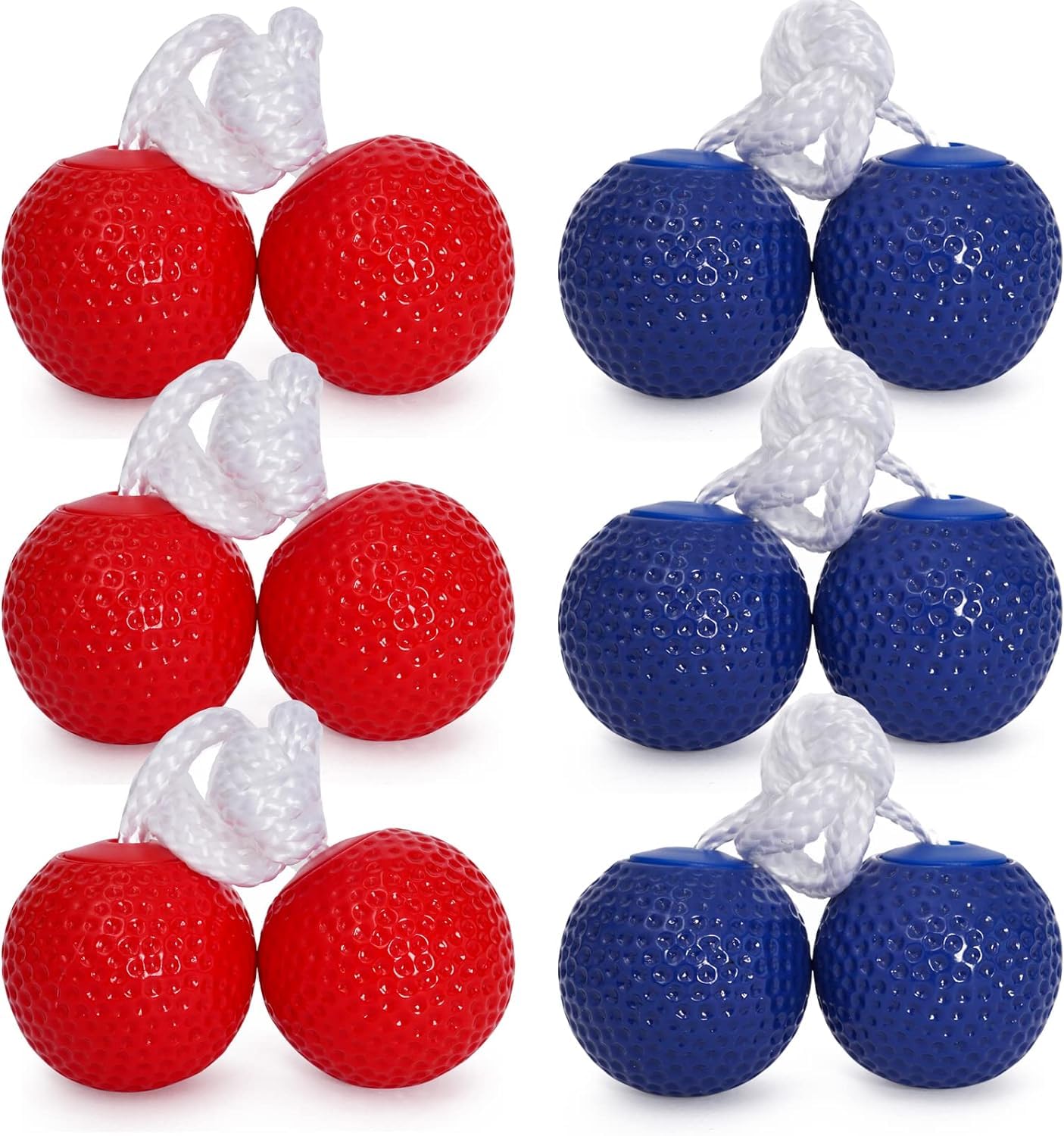 Keehoo KH Ladderball Balls Set Replacement Balls Ladder Toss Game Balls Soft Golf Balls Safe for Kids(6 Pack)