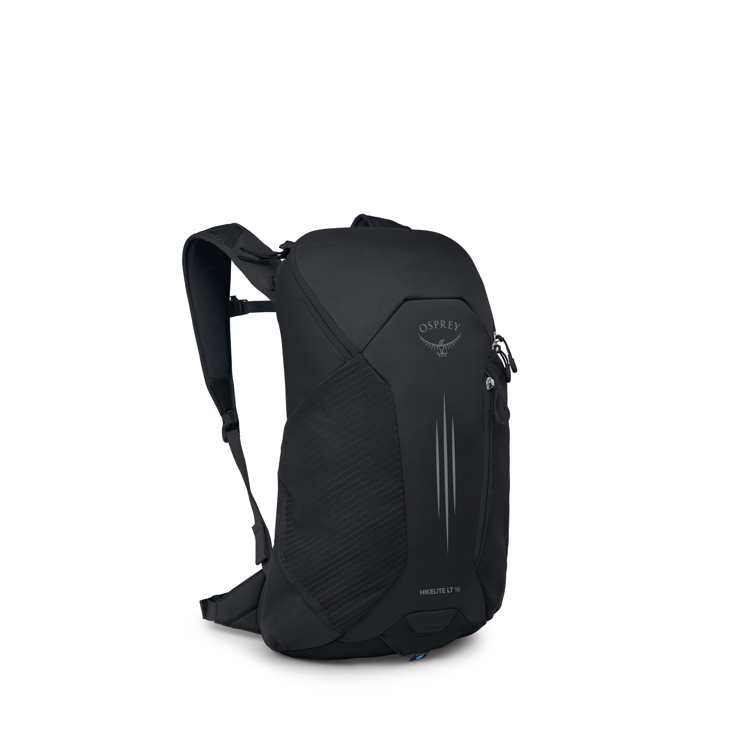 Osprey Hikelite LT 16L Hiking Backpack - Lightweight Travel Daypack with Rain Cover for Men and Women, Black