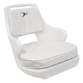 Wise 8Wd015-3-710 Standard Compact Pilot Chair With Cushions And Mounting Plate, White