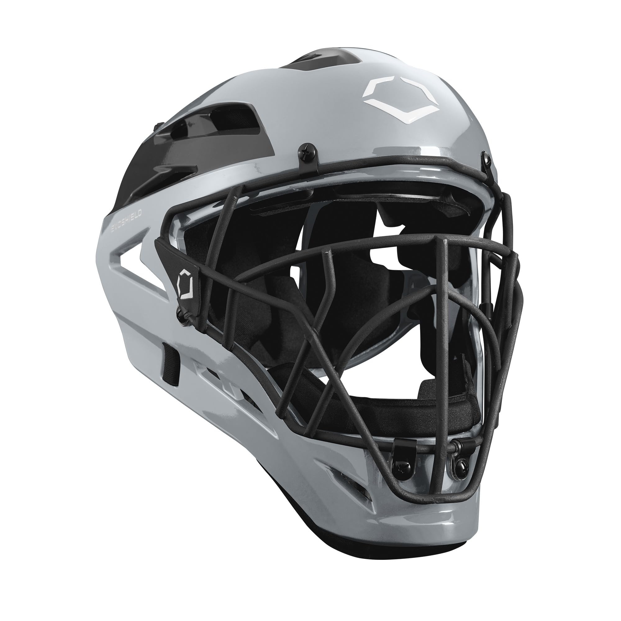 EvoShield Pro-Srz Catchers Helmet - Road Gray, Large