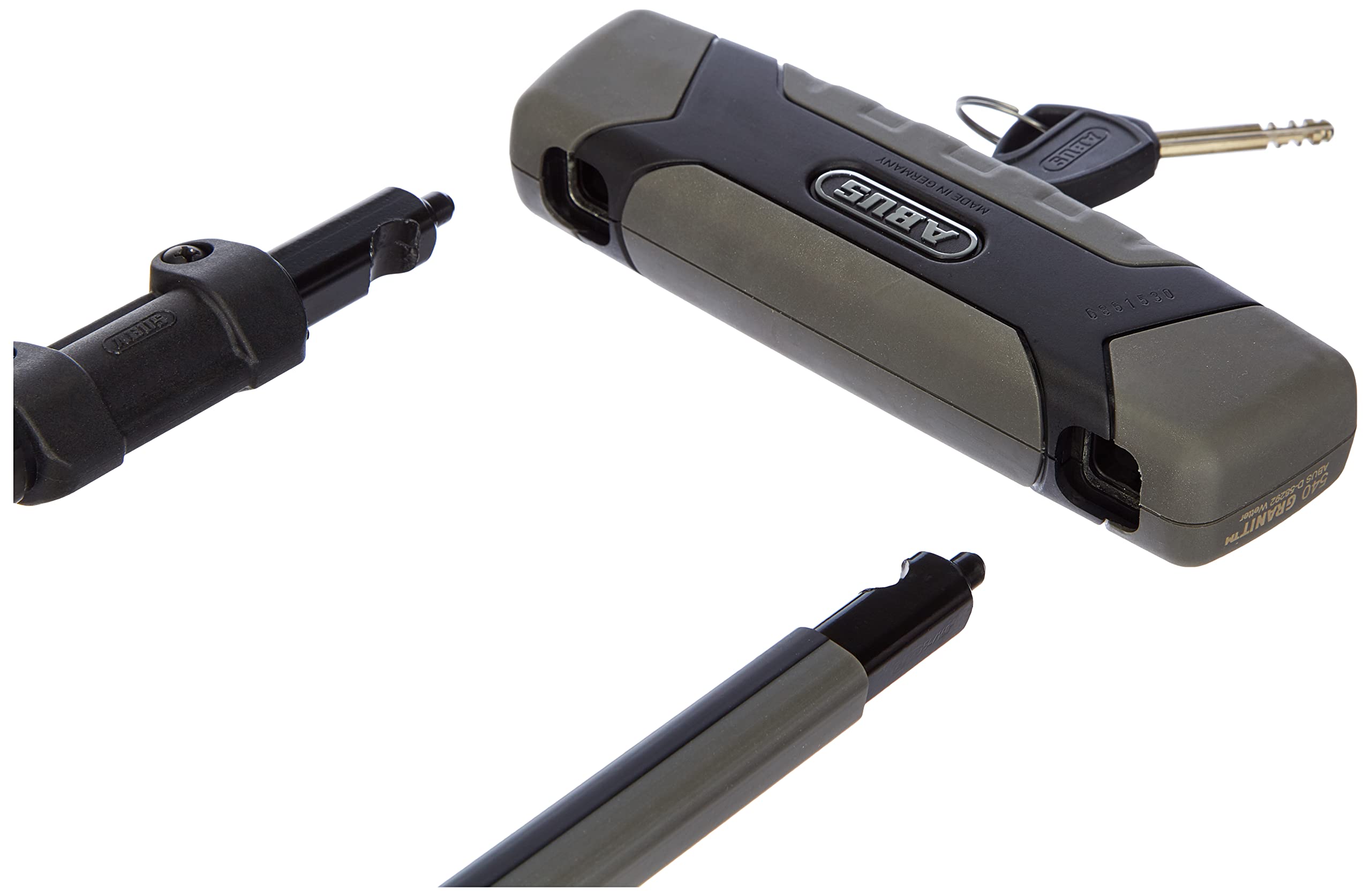 Abus Granit X-Plus 540 + Ush Brkt 300Mm Ls Shackle U-Locks