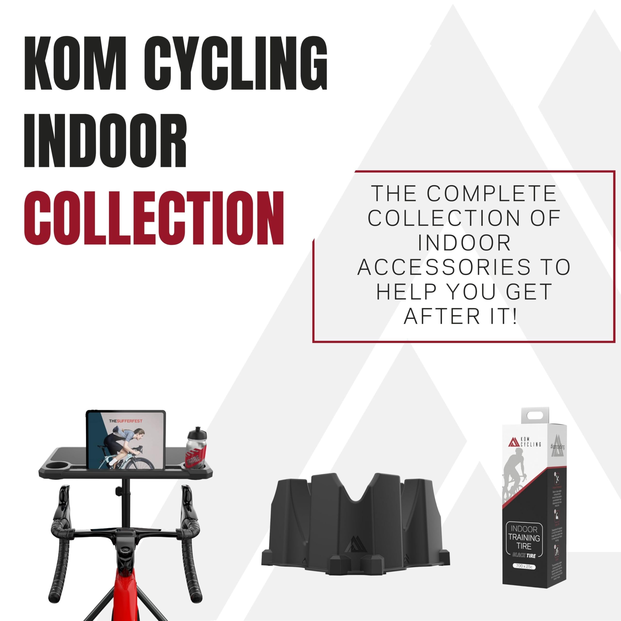 Kom Cycling Water Bottle 2 Pack. Cycling Water Bottle Set To Inspire. Includes 2 Bike Water Bottles That Fit Most Cages And Bott