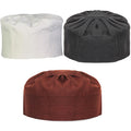 Sufi Muslim Islamic Namaz Cap For MenS In 3 Pc Combo In White, Black, Brown Color (XLarge)
