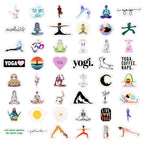 100Pcs Yoga Stickers And Decals, Yoga Gifts For Women, Yoga Gifts For Yoga Instructor, Yoga Lover, Yoga Gifts For Mom, Yoga Stic