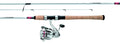 Daiwa Crossfire Lt Spinning Combo 6'6'' 2Pc Medium (Cflt25G662M), Silver
