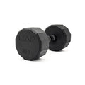 Cap Barbell 12-Sided Coated Dumbbell With Black Handle, Single, 10 Lb