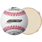 Champro Safe-T-Soft Level 5 Baseball (White, 9-Inch) Pack Of 12