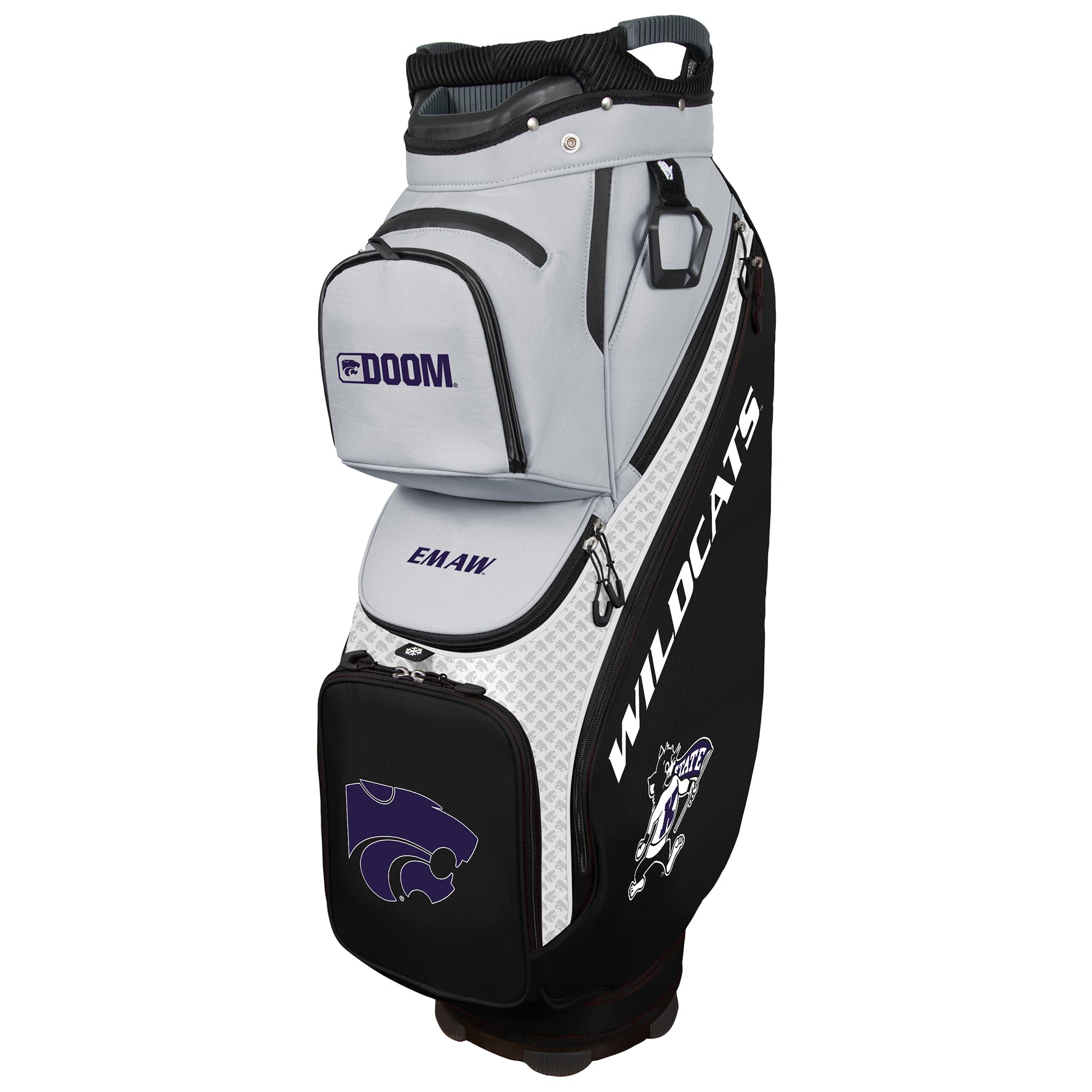 Team Effort Clubhouse Cooler Cart Bag NCAA Kansas State Wildcats