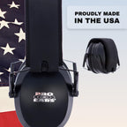 Pro Ears Ultra Gel 22 Noise Reduction Ear Muffs, Lightweight & Slim W/Aviator Gel Ear Seals, Shooting Ranges, Construction, And