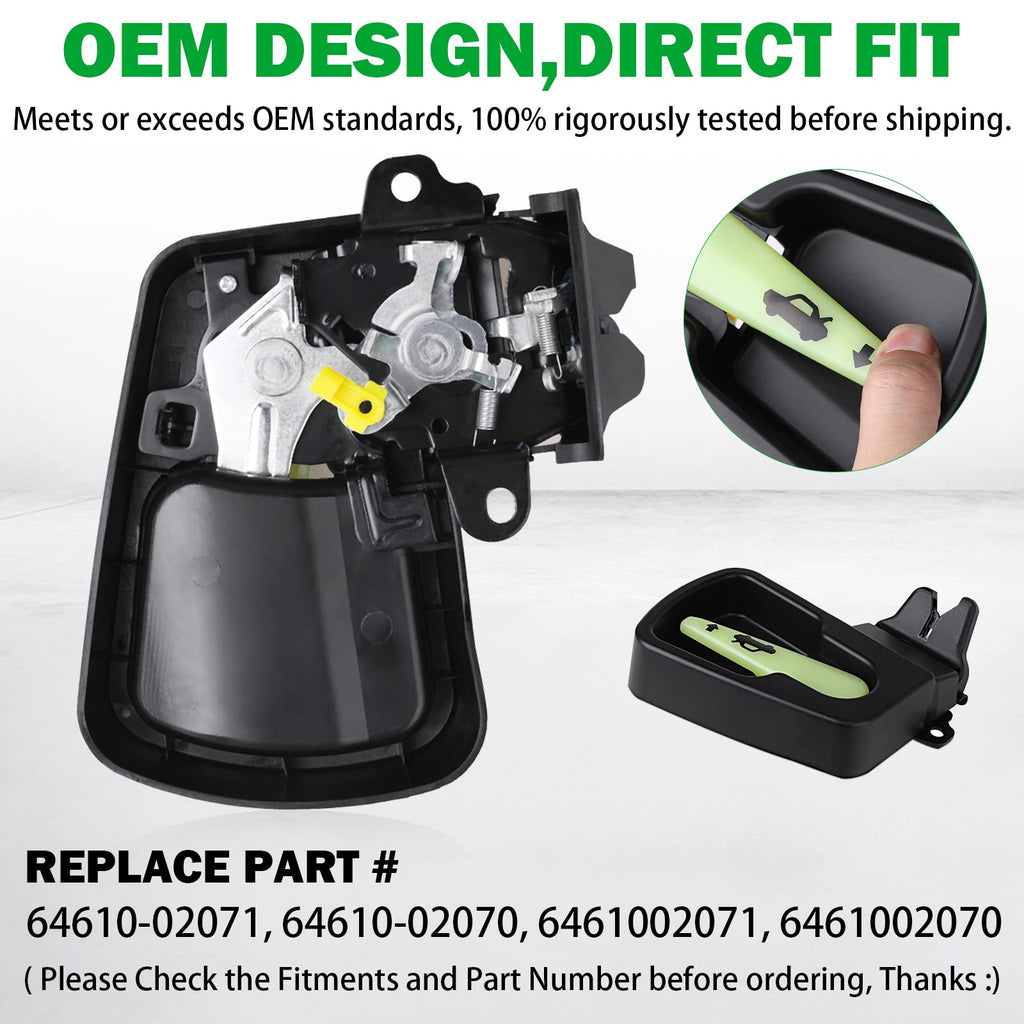 64610-02071 Trunk Latch For 2003-2008 Toyota Corolla Ce Le S 18L L4 Trunk Lock Tailgate Latch Lock Actuator Motor - Replace Toyo
