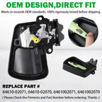 64610-02071 Trunk Latch For 2003-2008 Toyota Corolla Ce Le S 18L L4 Trunk Lock Tailgate Latch Lock Actuator Motor - Replace Toyo