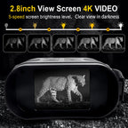 Night Vision Goggles 4K Night Vision Binoculars Adults, Gifts for Men Him Husband Dad 2000mAh Fast Charging Battery,2.8 HD Scr