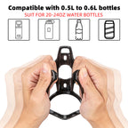 Rockbros Bike Water Bottle Holder Ultra-Light Durable Bicycle Bottle Cages With Screws Tool, Universal Bike Cup Holder Rack For