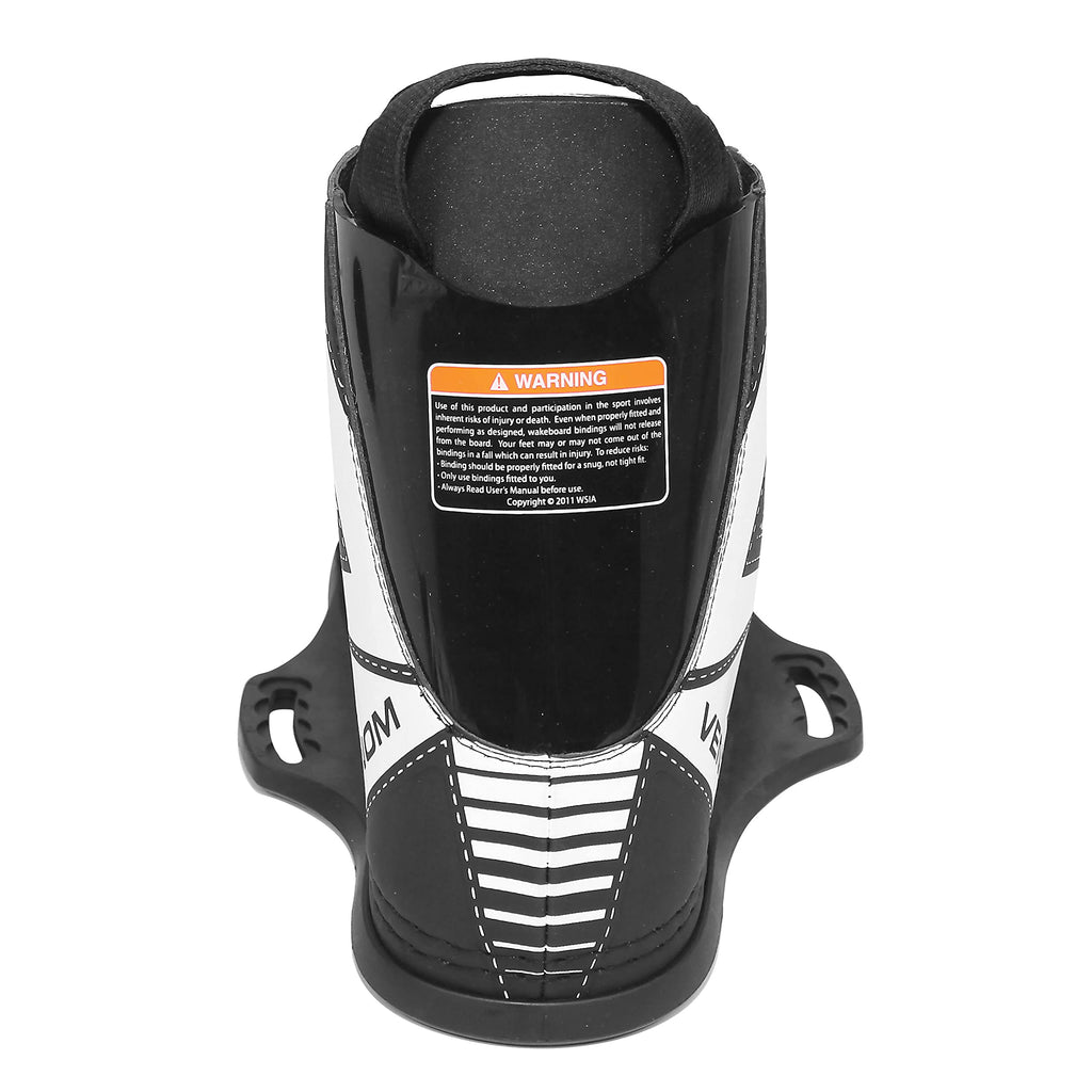 Airhead Venom Wakeboard Binding, Us 4 - 8, Black (Ahb-21)