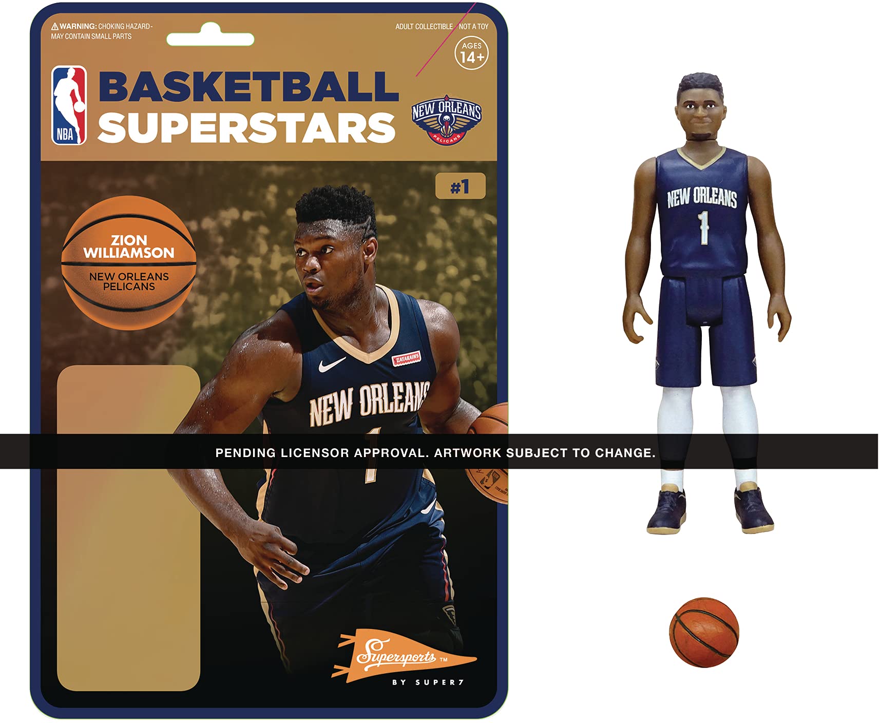 NBA Supersports Figure - Zion Williamson (Pelicans)