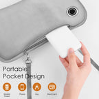 Hand Warmers Rechargeable, Portable Graphene Heated Gloves Handwarmers Bag With 10000Mah Power Bank&3 Heat Modes, Fast Electric