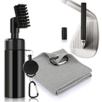 Lovegoo Golf Club Cleaner 3-In-1 Golf Club Cleaning Kit Includes Golf Club Brush Wtih 5 Oz Water Groove Sharpener Tool And Golf