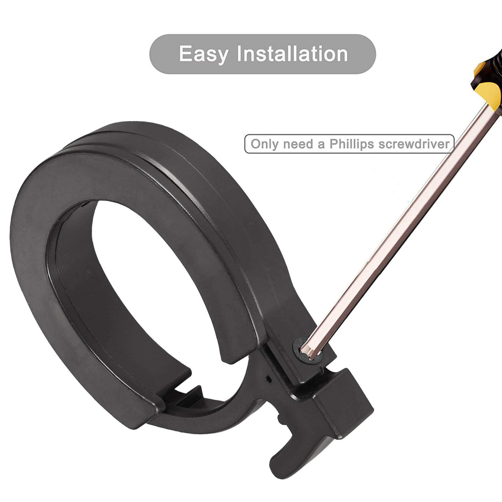 Tomall Front Round Locking Ring Folding Guard Ring Compatible With Ninebot Max G30 Electric Scooter Parts
