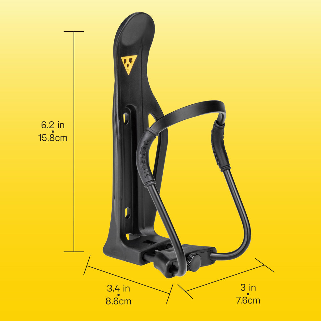 Topeak Modula Water Bottle Bike Cage Ii, 15.8 X 8.6 X 7.6 Cm