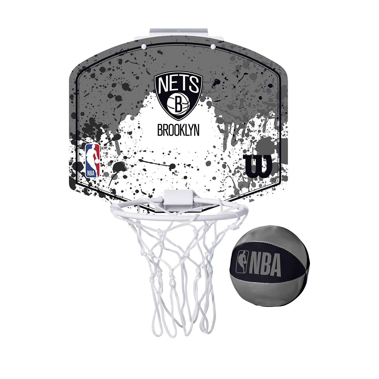 Wilson Nba Team Mini Basketball Hoop - Brooklyn Nets