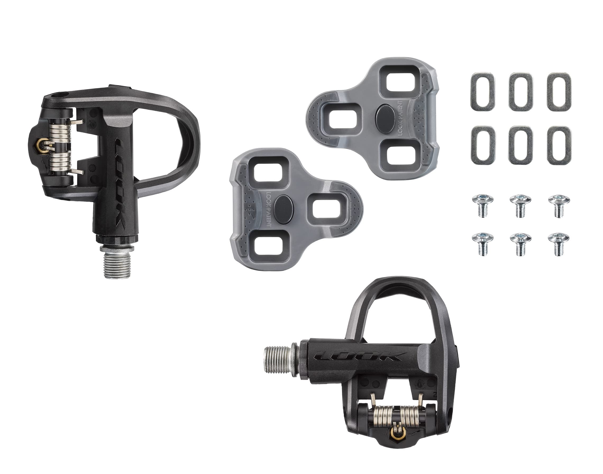 Look Cycle - Keo Classic 3 Bike Pedals - Clipless Pedals, 400 Mma Platform Area - Easily Adjustable Tension - Composite Body Mat