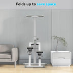 Stair Stepper for Home,Stair Climber Foldable,Large Pedal Vertical Climber Machine for Full-Body Workout,Steppers for Exercise a