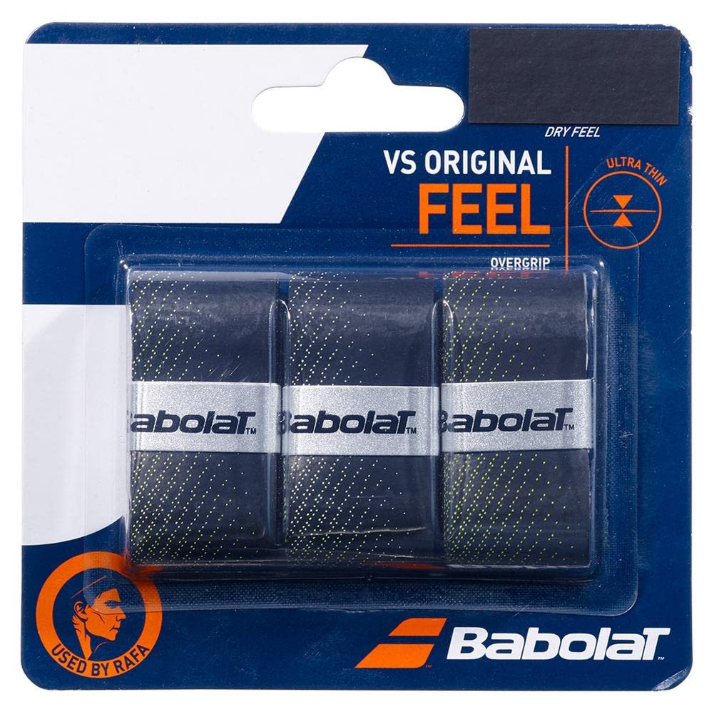 Babolat VS Original X3 Overgrip (Black Fluo Yellow)