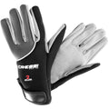 Cressi Tropical Gloves, Black/Grey