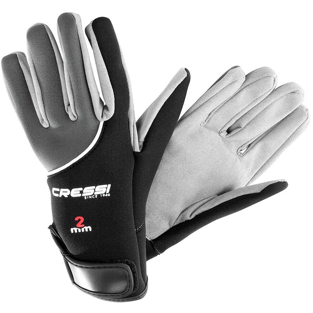 Cressi Tropical Gloves, Black/Grey