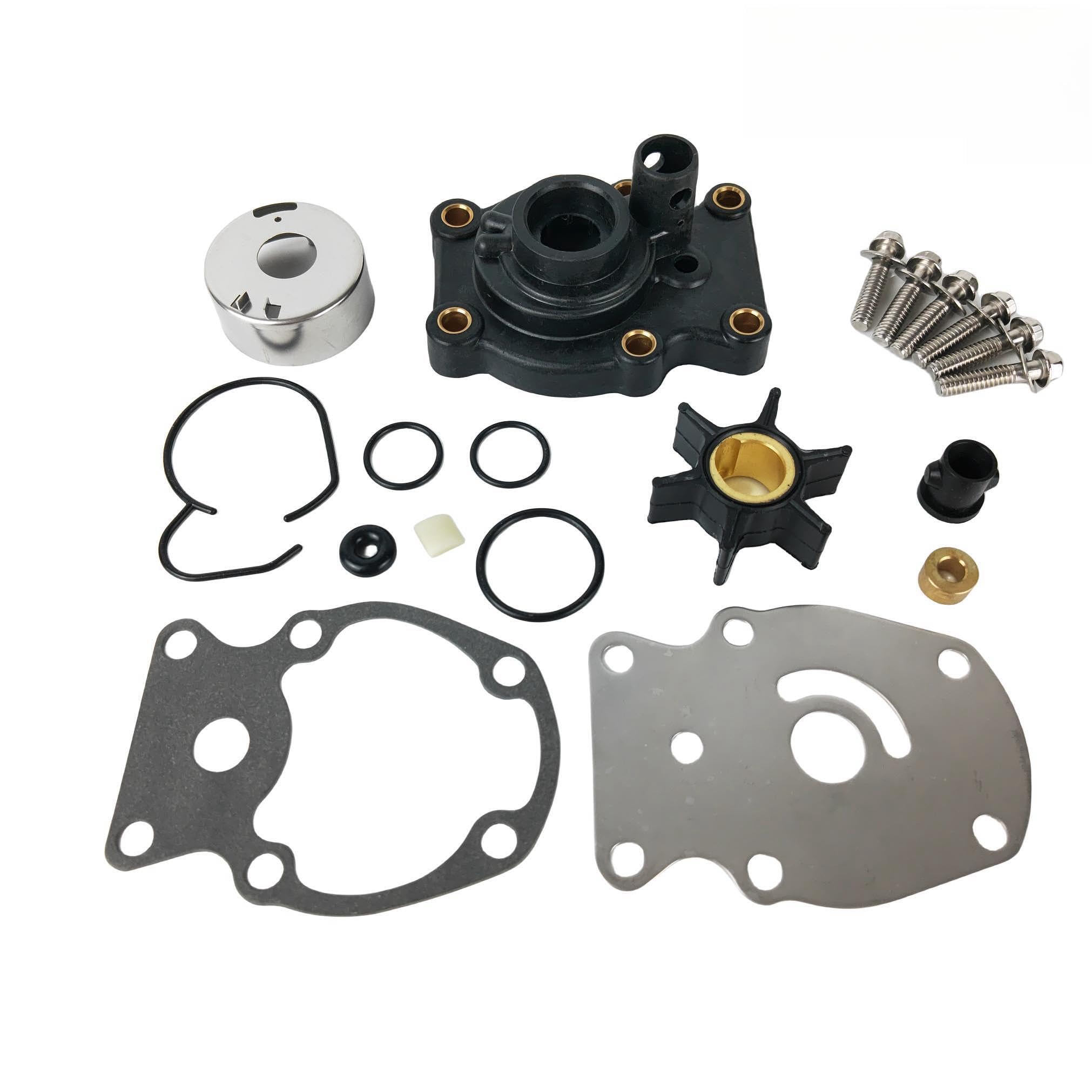 WINGOGO 393630 Water Pump Impeller Repair Kit Replacement for Johnson Evinrude OMC Outboards 20 25 30 35 HP Boat Motor Engine Pa