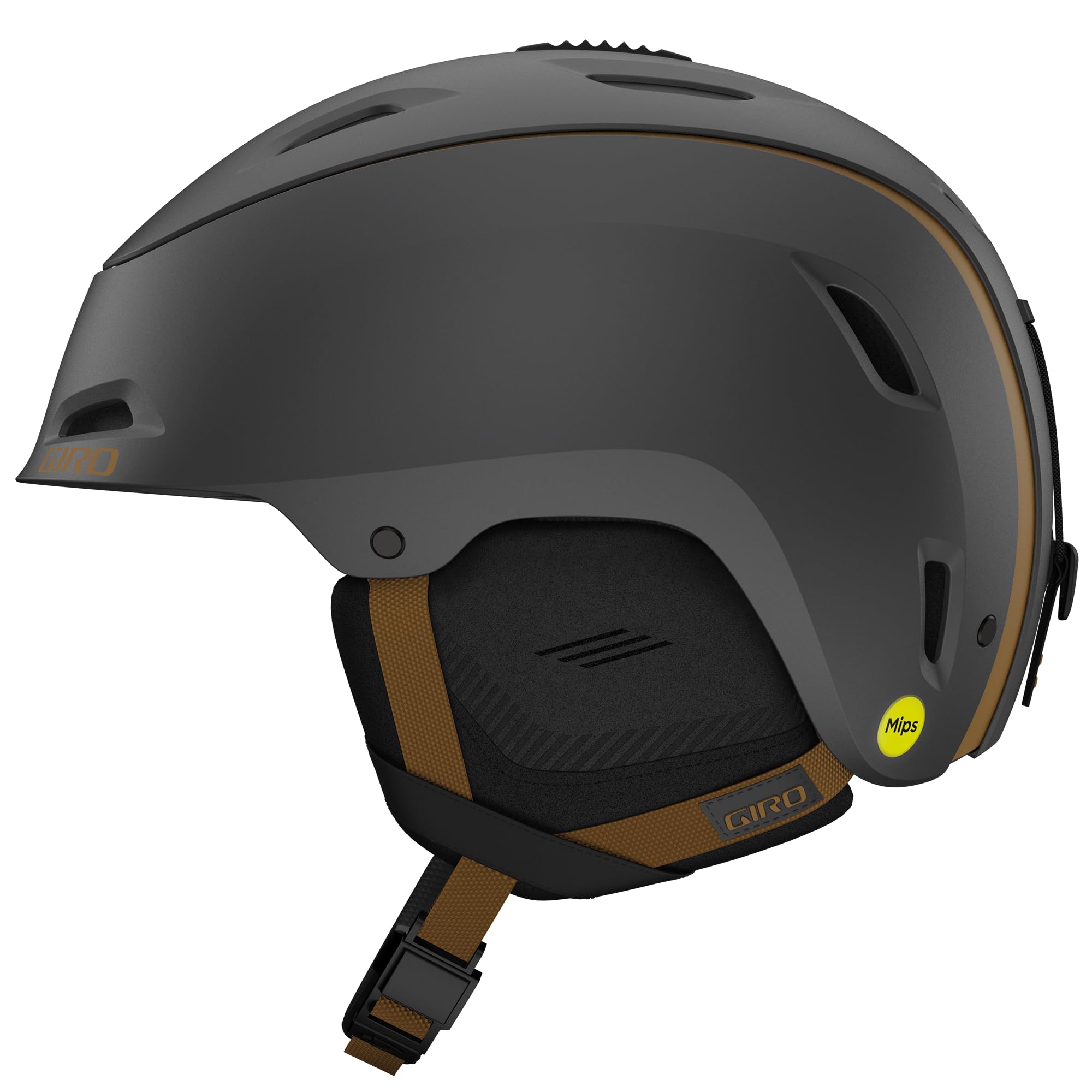 Giro Range MIPS Snow Helmet - Metallic Coal/Tan - Size S (52-55.5cm)