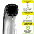 2 Pack 14 Inch Bike Tube Fit 1.75/1.95/2.125 with 32mm Schrader Valve, 14x2.125 Bike Tube with 2PCS Levers, 14 x 2.125 Inner Tub