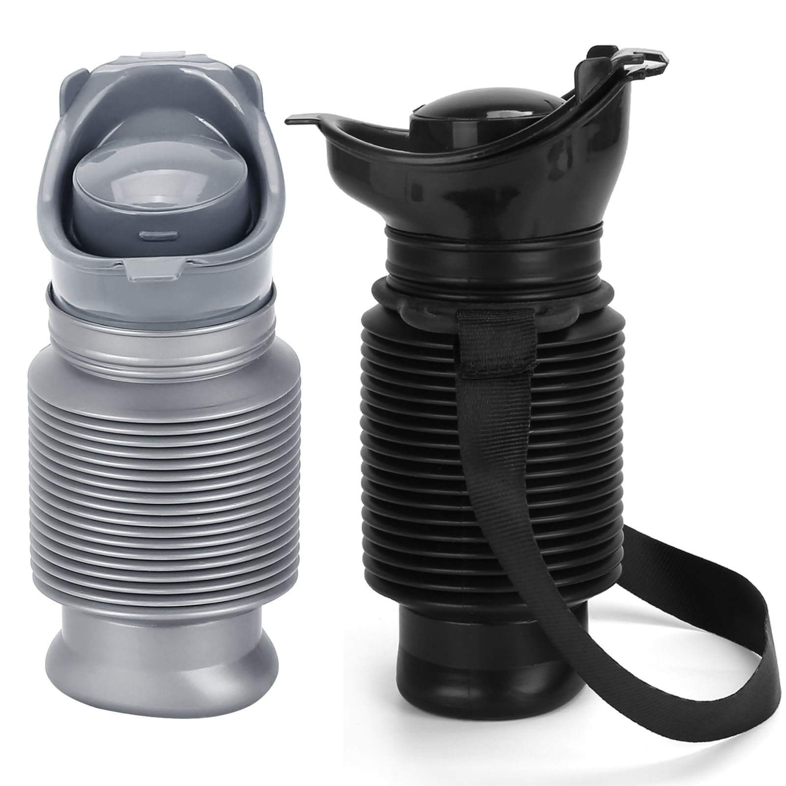 Portable Urinal For Men Women, Spill Proof Travel Emergency Urinal Bottle, Leak-Proof Collapsible Urinals, Personal Car Pee Bott