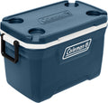 Coleman 52Quart Hard Ice Cooler I Keeps ice up to 3 Days, Holds up to 80 cans (Space Blue)