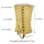 Smont Ww2 Us. M1936 Gaiters Leggings Repro Wwii Soldier Canvas Puttee For Hiking Climbing Khaki