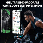 MhIL Workout Gloves for Men - Comfortable Gym Gloves for Men with Enhanced Grip for Safety and Hand Protection - Weight Lifting