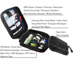 Carlebben Rip-Away Emt Pouch Molle Pouch Ifak Pouch Medical First Aid Kit Utility Pouch 1000D Nylon (With Medical Supplies)