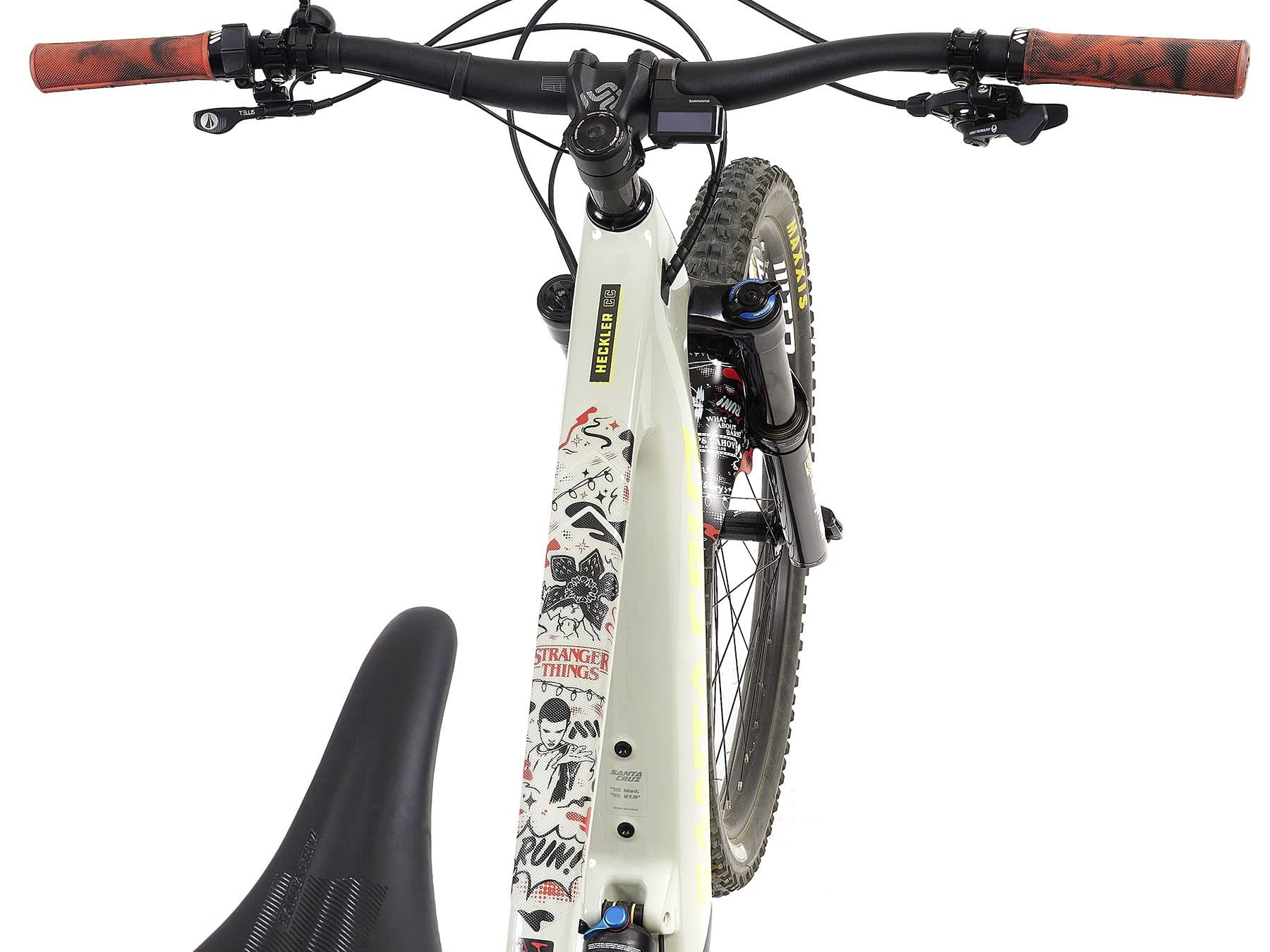 All Mountain Style Ams High Impact Frame Guard Full - Protects Your Bike From Scratches And Dings, Stranger Things Upsidedown Bl