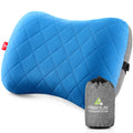 Hikenture Ultralight Inflatable Washable Pillow With Removable Cover For Neck Lumber Support - Upgrade Backpacking Pillow For Ca