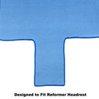 Salt & Honey Non-Slip Pilates Reformer Mat Towel (Blue)