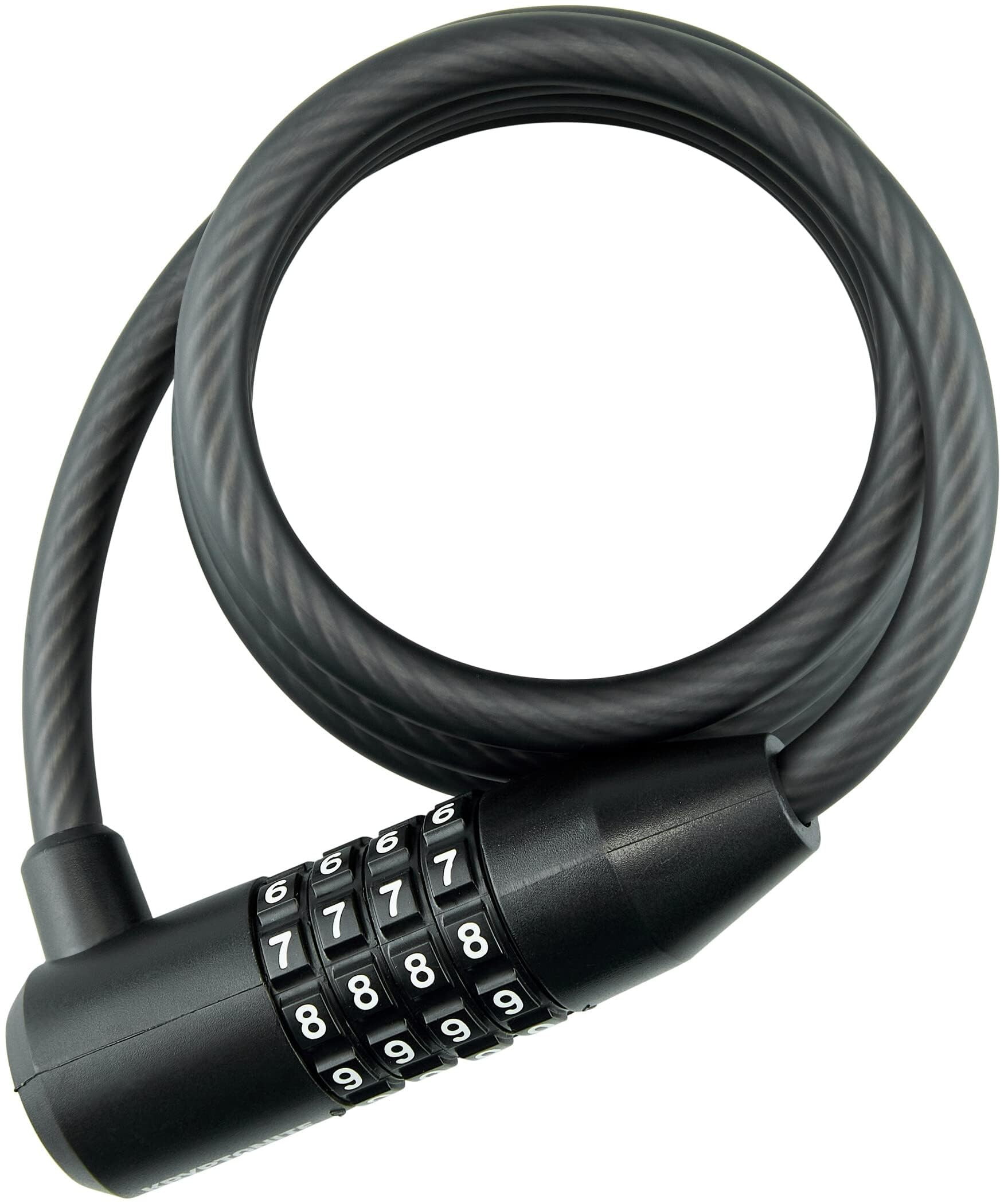 Kryptonite KryptoFlex 815 8mm Combo Cable Bicycle Lock, Black, 8mm x 152cm