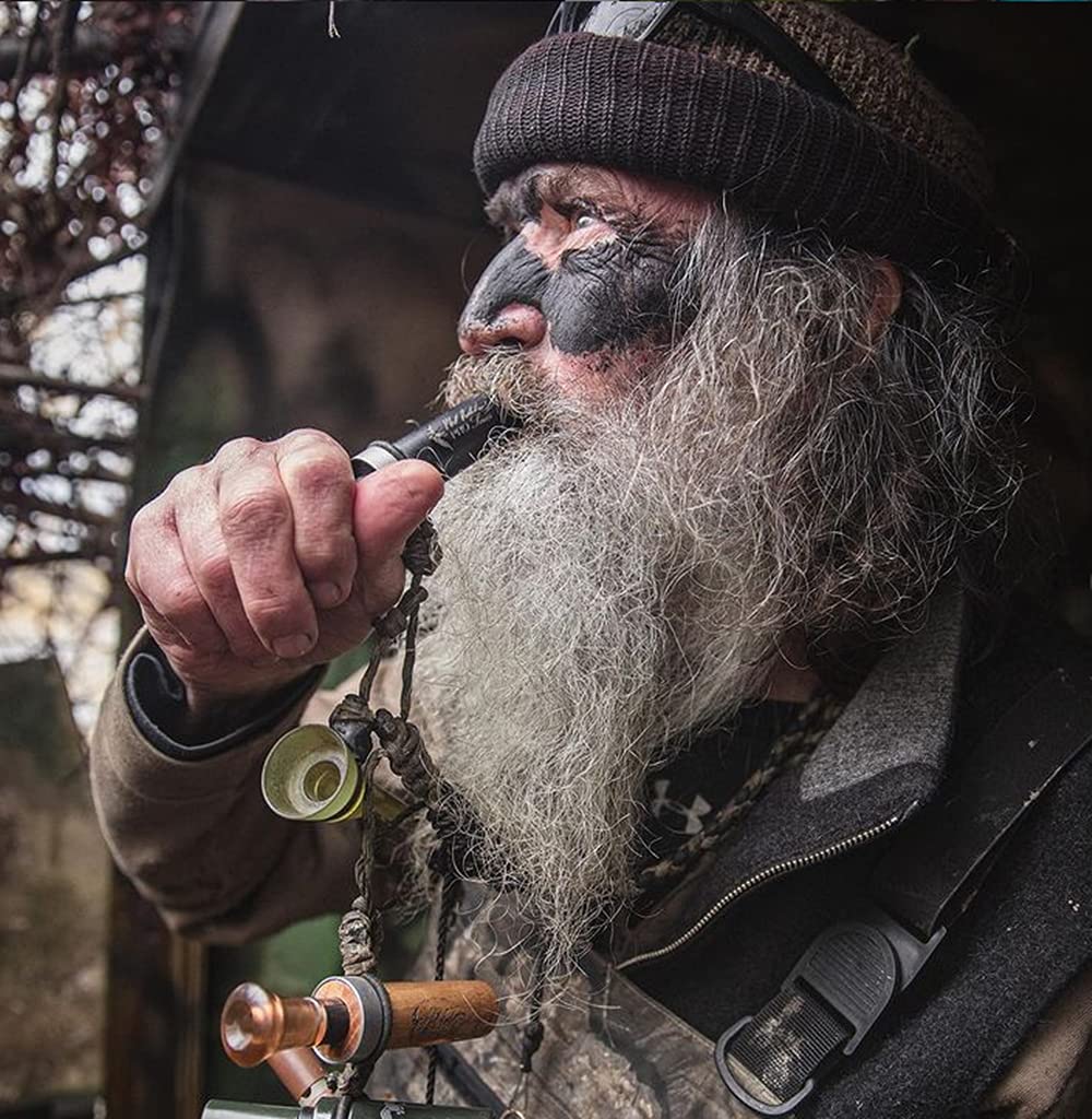 Duck Commander Classic Series Duck Call, Duck Decoy Waterfowl Hunting Lanyard Accessories, Pioneer Realtree