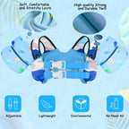 Swim Vest For Kids 30-60 Lbs Girls Boys Life Jacket With Double Security Buckle Floaties For Toddler From 2,3,4,5,6,7,8 Years Ol