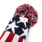 Craftsman Golf 3Pcs Black Star And Stripe Driver(460Cc) Fairway Wood Headcovers Covers
