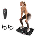 ROTAI Vibration Plate Exercise Machine for Lymphatic Drainage Massager & Weight Loss, Shake Plate 400 lbs Capacity, Whole Body V