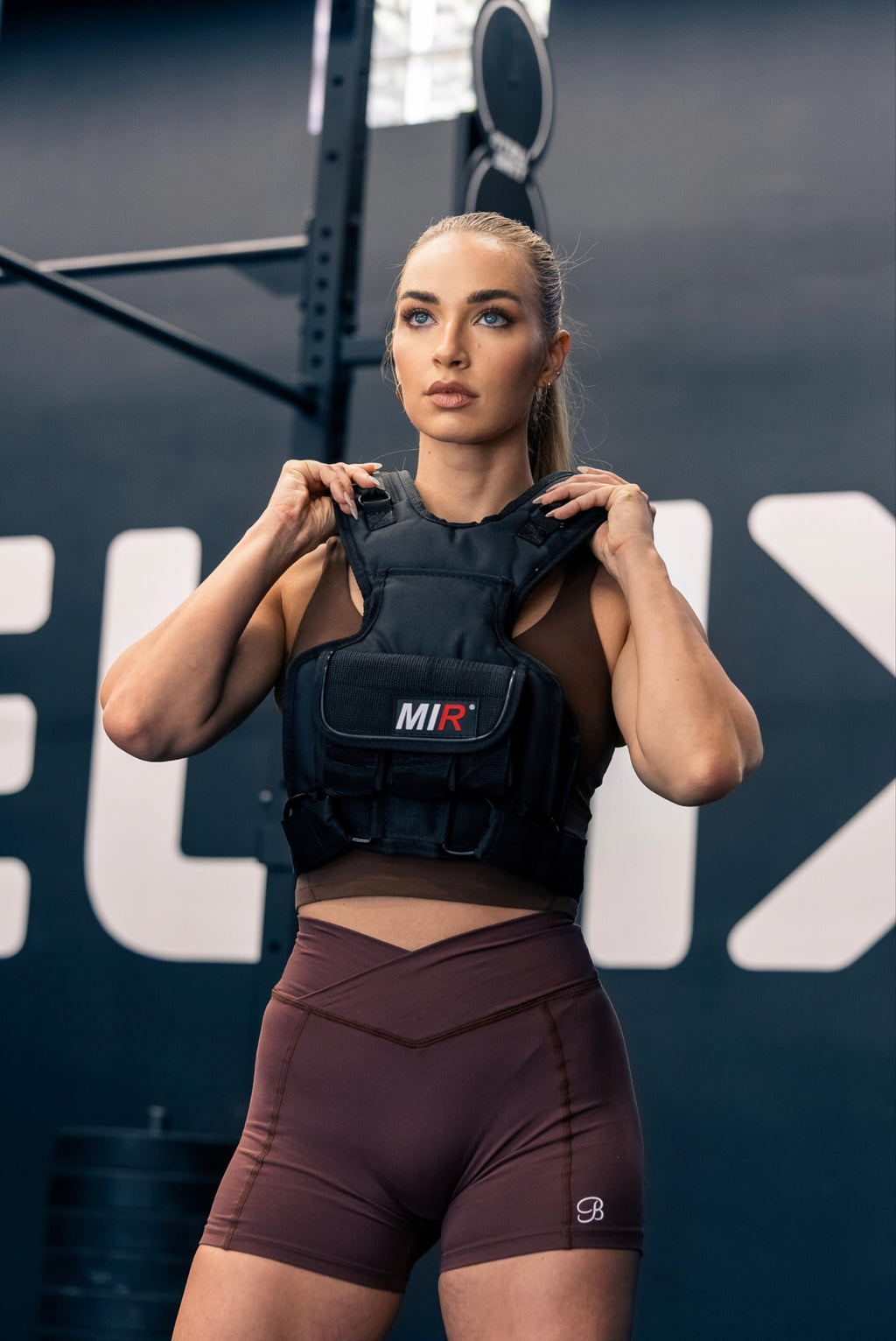MIR 30lbs Women Adjustable Weighted Vest,Black